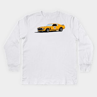 1970 Boss 302 Kids Long Sleeve T-Shirt